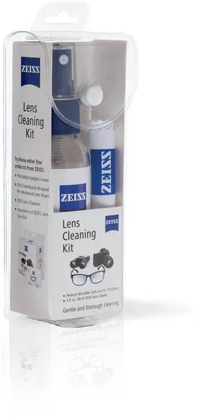 2oz Spray and Microfiber Lens Cleaner Care Kit for Coated Lenses, Binoculars, Scopes, Cameras, and Glasses, 1-Pack 2oz Spray and Microfiber Lens Cleaner Care Kit for Coated Lenses, Binoculars, Scopes, Cameras, and Glasses, 1-Pack