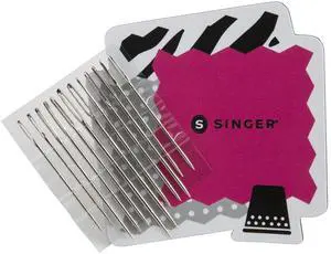 Large Eye Hand Needles On Magnet, 12-Count Large Eye Hand Needles On Magnet, 12-Count