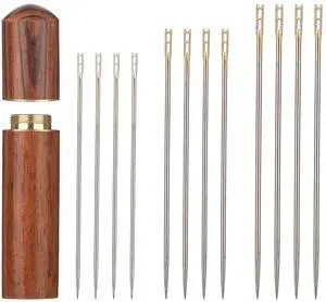 48Pcs Large Eye Sharp Needles, Self Threading Needles for Hand Sewing, Easy to Thread Big Eye Sewing Needles, Embroidery Needles Blind Needles in 3 Sizes 1.42/1.5/1.65 in for DIY Embroidery Sewing 48Pcs Large Eye Sharp Needles, Self Threading Needles for Hand Sewing, Easy to Thread Big Eye Sewing Needles, Embroidery Needles Blind Needles in 3 Sizes 1.42/1.5/1.65 in for DIY Embroidery Sewing