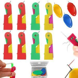 Needle Threader, 11 Pcs Sewing Needle Threaders Automatic Needle Threading Device for Sewing Embroidery Cross Stitch Craft Stitching Knitting Quilting. Needle Threader, 11 Pcs Sewing Needle Threaders Automatic Needle Threading Device for Sewing Embroidery Cross Stitch Craft Stitching Knitting Quilting.
