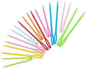 Large-Eye Plastic Sewing Needles, 20 Pieces Colorful Safety Lacing Needles, 2 Different Sizes Yarn Sewing Needle, Learning Needles for DIY Sewing Handmade Crafts3.5 &2.76 inch (20 Pieces) Large-Eye Plastic Sewing Needles, 20 Pieces Colorful Safety Lacing Needles, 2 Different Sizes Yarn Sewing Needle, Learning Needles for DIY Sewing Handmade Crafts3.5 &2.76 inch (20 Pieces)