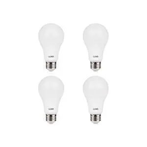 A19 Dimmable LED Bulb, 11W (75W Equivalent), 1100 Lumens, 5000K (Daylight), Medium Base (E26),UL & Energy Star (4-Pack) A19 Dimmable LED Bulb, 11W (75W Equivalent), 1100 Lumens, 5000K (Daylight), Medium Base (E26),UL & Energy Star (4-Pack)