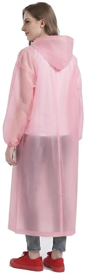 Rain Poncho for Adults (1 Pack, Light Red) Extra Long 180 cm Hooded Emergency Raincoat, Lightweight 120 g, Waterproof Single-Use Rain Gear for Festivals, Sports, Travel Rain Poncho for Adults (1 Pack, Light Red) Extra Long 180 cm Hooded Emergency Raincoat, Lightweight 120 g, Waterproof Single-Use Rain Gear for Festivals, Sports, Travel