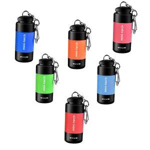 Small Flashlight LED Keychain Flashlight Rechargeable Mini Flashlight for Emergency Colorful Gift for Kids Students(6) Small Flashlight LED Keychain Flashlight Rechargeable Mini Flashlight for Emergency Colorful Gift for Kids Students(6)