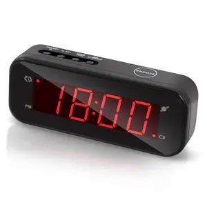 Small Digital Clock Battery Operated, LED Travel Alarm Clock Battery Powered with Snooze, Cordless, Brightness Adjustable, 12/24Hr, Easy to Use Small Digital Clock Battery Operated, LED Travel Alarm Clock Battery Powered with Snooze, Cordless, Brightness Adjustable, 12/24Hr, Easy to Use