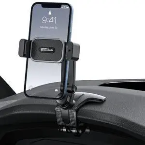 Universal Dashboard Cell Phone Holder Mount with 360° Rotation Multifunctional Clip on Phone Holder for Car Compatible with All 4-7.2 Inch Smartphones Universal Dashboard Cell Phone Holder Mount with 360° Rotation Multifunctional Clip on Phone Holder for Car Compatible with All 4-7.2 Inch Smartphones