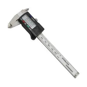 Precision 100mm 4 Inch Digital Electronic Gauge Stainless Steel Vernier Caliper Micrometer (Small) Precision 100mm 4 Inch Digital Electronic Gauge Stainless Steel Vernier Caliper Micrometer (Small)