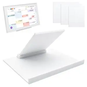 Desktop Stand for Skylight Calendar, Detachable Digital Calendar Holder for Max 27 & 15 Inch, Stable Base, Tool-Free Installation Compatible with Skylight Calendar Desktop Stand for Skylight Calendar, Detachable Digital Calendar Holder for Max 27 & 15 Inch, Stable Base, Tool-Free Installation Compatible with Skylight Calendar