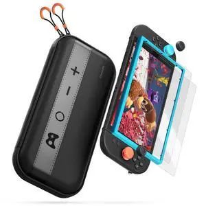 Ultra Hard Switch 2 Case, with Screen Protectors & Thumb Grip Caps Ultra Hard Switch 2 Case, with Screen Protectors & Thumb Grip Caps