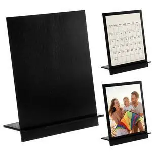3 Pcs Wooden Sign Stands Black Calendar Stand for Desk Wooden Book Stand Easel L Shape Slant Back for Calendar Picture Artistic Work Decorative Plate Photo Menus Table Numbers 11x8.5 Inch 3 Pcs Wooden Sign Stands Black Calendar Stand for Desk Wooden Book Stand Easel L Shape Slant Back for Calendar Picture Artistic Work Decorative Plate Photo Menus Table Numbers 11x8.5 Inch