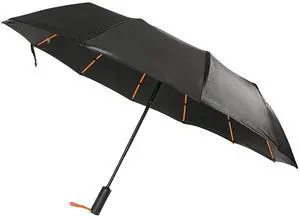 Compact Travel Umbrella Windproof for Sun and Rain, Reinforced Frame Wind Resistant, Automatic Open and Close Large UV Umbrella UPF 50+, Black Compact Travel Umbrella Windproof for Sun and Rain, Reinforced Frame Wind Resistant, Automatic Open and Close Large UV Umbrella UPF 50+, Black