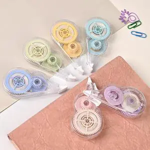 6 Pcs Correction Tapes for Instant Corrections, Easy To Use White Smooth Pull Out Tape, Aesthetic Correction Tape for School Office (Macaron) 6 Pcs Correction Tapes for Instant Corrections, Easy To Use White Smooth Pull Out Tape, Aesthetic Correction Tape for School Office (Macaron)