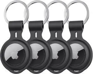 4 Pack Compatible with AirTag Holder Case Silicone Tracker Tags Keychain | Waterproof Case Cover for Air Tag Holder Tracking Devices Item Finders Accessories Air tagHolder for Dogs Kids Bags Luggage 4 Pack Compatible with AirTag Holder Case Silicone Tracker Tags Keychain | Waterproof Case Cover for Air Tag Holder Tracking Devices Item Finders Accessories Air tagHolder for Dogs Kids Bags Luggage