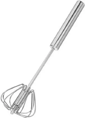 Stainless Steel Whizzy Whisk, Semi Automatic Whisk Egg Whisks Mixer for Stirring, Blending, Whisking, & Beating Blender, Hand Push Mixer (10 inches) Stainless Steel Whizzy Whisk, Semi Automatic Whisk Egg Whisks Mixer for Stirring, Blending, Whisking, & Beating Blender, Hand Push Mixer (10 inches)