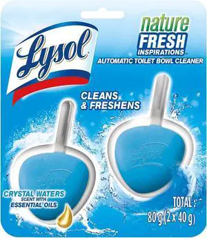 Automatic In-The-Bowl Toilet Cleaner, Cleans and Freshens Toilet Bowl, Atlantic Fresh Scent, 2 Count (Pack of 1) Automatic In-The-Bowl Toilet Cleaner, Cleans and Freshens Toilet Bowl, Atlantic Fresh Scent, 2 Count (Pack of 1)