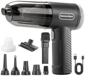 MasterSpec 12V MAX Cordless Vacuum Cleaner, 18kPa Powerful Suction, 2-in-1 Vacuum & Blower, 2-Speed Control, 600L/Min High Airflow, Lightweight Handheld Vacuum MasterSpec 12V MAX Cordless Vacuum Cleaner, 18kPa Powerful Suction, 2-in-1 Vacuum & Blower, 2-Speed Control, 600L/Min High Airflow, Lightweight Handheld Vacuum