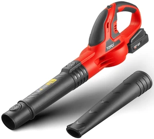 TOPEX 20V MAX Cordless Leaf Blower with 1.5Ah Battery and Charger TOPEX 20V MAX Cordless Leaf Blower with 1.5Ah Battery and Charger