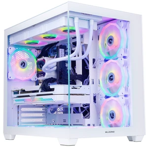 Mloong X-Dragon Gaming PC Desktop, Intel Core i9 14900KF 24 core 3.2GHz(up to 6.0GHz), GeForce RTX 5080 16GB, 64GB DDR5 RAM 6000MHz, 2TB NVME SSD, 850W PSU, Windows 11 Home 64-bit, White Mloong X-Dragon Gaming PC Desktop, Intel Core i9 14900KF 24 core 3.2GHz(up to 6.0GHz), GeForce RTX 5080 16GB, 64GB DDR5 RAM 6000MHz, 2TB NVME SSD, 850W PSU, Windows 11 Home 64-bit, White