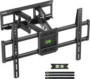 Full Motion TV Wall Mount for 42-82 Inch TVs up to 120lbs Wall Mount TV Bracket with Articulating Swivel Tilt Extension Leveling Max VESA 600x400mm Fits 12/16 Wood Stud Full Motion TV Wall Mount for 42-82 Inch TVs up to 120lbs Wall Mount TV Bracket with Articulating Swivel Tilt Extension Leveling Max VESA 600x400mm Fits 12/16 Wood Stud