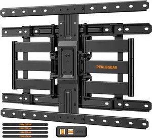 Ultra Slim TV Wall Mount 1.1 Low Profile for 42-90 TVs Fits 16/24 Studs Full Motion TV Mount Wall Bracket with Dual Articulating Arms Swivel Tilt Max VESA 600x400mm Holds 132lbs Ultra Slim TV Wall Mount 1.1 Low Profile for 42-90 TVs Fits 16/24 Studs Full Motion TV Mount Wall Bracket with Dual Articulating Arms Swivel Tilt Max VESA 600x400mm Holds 132lbs