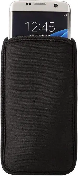 for iPhone 16 15 14 Pro 16 15 14 13 12 11 Pro XR XS X Phone Bag Universal Neoprene Shockproof Pouch Sleeve Case for Galaxy S25 S24 S23 S22 S20 A51 5G S10e Black for iPhone 16 15 14 Pro 16 15 14 13 12 11 Pro XR XS X Phone Bag Universal Neoprene Shockproof Pouch Sleeve Case for Galaxy S25 S24 S23 S22 S20 A51 5G S10e Black