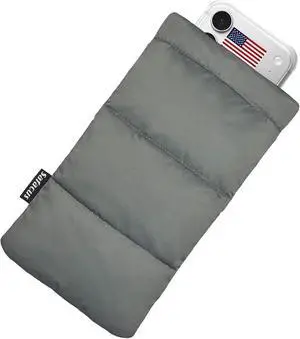 Thermal Phone Case Prevent OVERHEATING in The Sun Cellphone Pouch for Camping Prevents Freezing Extends Battery Life Outdoor Warm Cover Bags for iPhone Galaxy (Grey) Thermal Phone Case Prevent OVERHEATING in The Sun Cellphone Pouch for Camping Prevents Freezing Extends Battery Life Outdoor Warm Cover Bags for iPhone Galaxy (Grey)