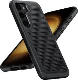 for Galaxy S23 Case: Dual Layer Non Slip Cover Black | 14FT Military Grade Shockproof Protective Drop Protection Matte Textured Cell Phone Cases for Daily Use Black for Galaxy S23 Case: Dual Layer Non Slip Cover Black | 14FT Military Grade Shockproof Protective Drop Protection Matte Textured Cell Phone Cases for Daily Use Black
