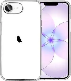 for iPhone 17e Case for iPhone 16e Case Clear Soft Transparent Shockproof Protective Slim Thin Phone Case Cover for 16e / 17e | Soft Transparent Shockproof Protective Slim Thin for iPhone 17e Case for iPhone 16e Case Clear Soft Transparent Shockproof Protective Slim Thin Phone Case Cover for 16e / 17e | Soft Transparent Shockproof Protective Slim Thin