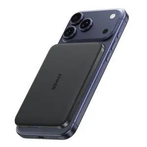 Nano Magnetic Power Bank 5 000mAh Qi2-Certified 15W Portable Charger | Ultra-Slim Wireless Battery Pack with Ergonomic Design Compact for Travel for iPhone 17 / 16 Series and More Nano Magnetic Power Bank 5 000mAh Qi2-Certified 15W Portable Charger | Ultra-Slim Wireless Battery Pack with Ergonomic Design Compact for Travel for iPhone 17 / 16 Series and More