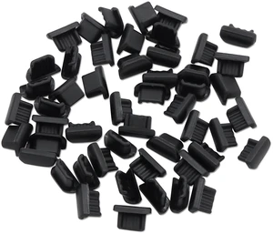 PortPlugs Micro USB Dust Plugs 50 Pack - Black PortPlugs Micro USB Dust Plugs 50 Pack - Black