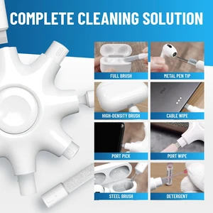 PortPlugs Multi-Function Cleaning Kit, 1 Pack - White PortPlugs Multi-Function Cleaning Kit, 1 Pack - White