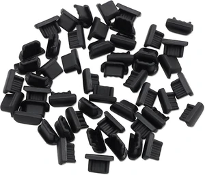 PortPlugs Micro USB & 3.5mm Jack Covers 5 Pack - Black PortPlugs Micro USB & 3.5mm Jack Covers 5 Pack - Black