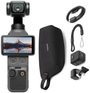 DJI Osmo Pocket 4 Standard Edition - 1" CMOS Gimbal Camera, 4K/240fps, 107GB Storage, DJI Mic 3, Fill Light, Wide-Angle Lens, Tripod, Vlog Camera * USA In Stock * 1-2 Day Shipping DJI Osmo Pocket 4 Standard Edition - 1" CMOS Gimbal Camera, 4K/240fps, 107GB Storage, DJI Mic 3, Fill Light, Wide-Angle Lens, Tripod, Vlog Camera * USA In Stock * 1-2 Day Shipping