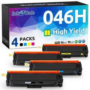 046H 046 Toner Cartridges Compatible for Canon 046 H CRG-046 4-Pack | High Yield, CRG046H to use for BP653Cdw LBP654Cx MF732Cdw MF733Cdw MF731Cdw Printer Black Cyan Magenta Yellow 046H 046 Toner Cartridges Compatible for Canon 046 H CRG-046 4-Pack | High Yield, CRG046H to use for BP653Cdw LBP654Cx MF732Cdw MF733Cdw MF731Cdw Printer Black Cyan Magenta Yellow