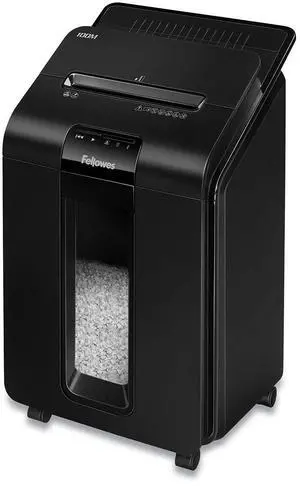 AutoMax Micro-Cut 100M Commercial Office Auto Feed 2-in-1 Paper Shredder with 100-Sheet Capacity, Black AutoMax Micro-Cut 100M Commercial Office Auto Feed 2-in-1 Paper Shredder with 100-Sheet Capacity, Black