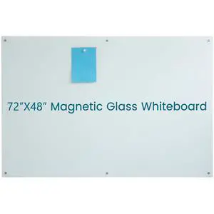 Glass Whiteboard Magnetic Glass Dry Erase WhiteBoard 72"x48", Frosted Surface Glass White Board Wall Mounted for Office School Home Glass Whiteboard Magnetic Glass Dry Erase WhiteBoard 72"x48", Frosted Surface Glass White Board Wall Mounted for Office School Home