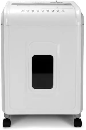 Anti-Jam 12-Sheet Cross-Cut Paper/CD and Credit Card Shredder with 4 Gallon Pullout Basket/Security Level P-4 Anti-Jam 12-Sheet Cross-Cut Paper/CD and Credit Card Shredder with 4 Gallon Pullout Basket/Security Level P-4