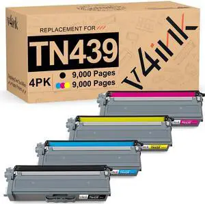 TN439 Toner Cartridge Set Replacement for Brother TN439 TN-439 4-Pack Color | use for HL-L8360CDW HL-L8360CDWT HL-L8260CDW HL-L9310CDW HL-L9310CDWT MFC-L8900CDW MFC-L9570CDW MFC-L9570CDWT MFC-L8905CDW TN439 Toner Cartridge Set Replacement for Brother TN439 TN-439 4-Pack Color | use for HL-L8360CDW HL-L8360CDWT HL-L8260CDW HL-L9310CDW HL-L9310CDWT MFC-L8900CDW MFC-L9570CDW MFC-L9570CDWT MFC-L8905CDW