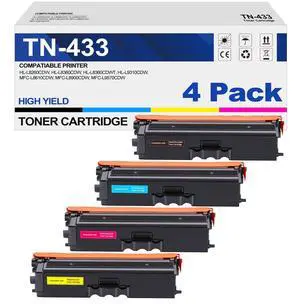 TN433 TN-433 Toner Cartridge Replacement for Brother TN 433 TN-431 for Brother HL-L8260CDW HL-L8360CDW MFC-L8610CDW MFC-L8900CDW HL-L9310CDW Printer TN433 TN-433 Toner Cartridge Replacement for Brother TN 433 TN-431 for Brother HL-L8260CDW HL-L8360CDW MFC-L8610CDW MFC-L8900CDW HL-L9310CDW Printer