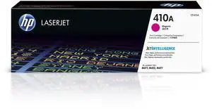 410A Magenta Toner Cartridge Printers | Works with Color LaserJet Pro M452 Series; Color LaserJet Pro MFP M377, M477 Series | CF413A 410A Magenta Toner Cartridge Printers | Works with Color LaserJet Pro M452 Series; Color LaserJet Pro MFP M377, M477 Series | CF413A