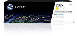 202X Yellow High-Yield Toner Cartridge Printers | Works with Color LaserJet Pro M254, Color LaserJet Pro MFP M281 Series | CF502X 202X Yellow High-Yield Toner Cartridge Printers | Works with Color LaserJet Pro M254, Color LaserJet Pro MFP M281 Series | CF502X