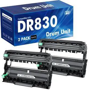 DR830 Drum Unit DR-830 for Brother DR 830 Drum Unit HL-L2460DW Printer | Compatible for HL-L2460DW HL-L2405W DCP-L2640DW HL-L2400D HL-L2460DWXL HL-L2865DW HL-L2480DW MFC-L2807DW Printer (2-Pack) DR830 Drum Unit DR-830 for Brother DR 830 Drum Unit HL-L2460DW Printer | Compatible for HL-L2460DW HL-L2405W DCP-L2640DW HL-L2400D HL-L2460DWXL HL-L2865DW HL-L2480DW MFC-L2807DW Printer (2-Pack)