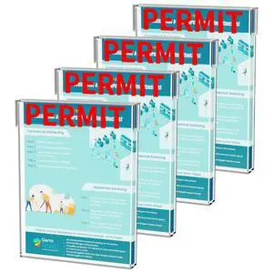 Outdoor Permit Brochure BoxReal Estate Flyer Box Waterproof with Lid-Take One Document Holder Can Hold 180, 8.5 x 11 Documents, Flyers & Brochures or Other Outdoor Marketing Needs (4) Outdoor Permit Brochure BoxReal Estate Flyer Box Waterproof with Lid-Take One Document Holder Can Hold 180, 8.5 x 11 Documents, Flyers & Brochures or Other Outdoor Marketing Needs (4)
