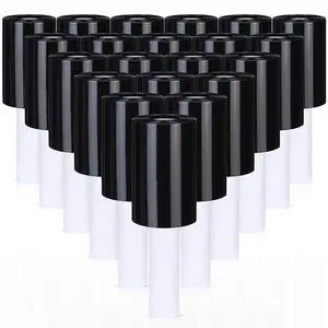 20 Pack Mini Shrink Wrap Stretch Film 5 Inch x 800 Feet Roll with Handle Industrial Plastic Wrap 80 Gauge Heavy Duty Self Adhering for Packing, Moving, Packaging, Furniture & Pallet (Black) 20 Pack Mini Shrink Wrap Stretch Film 5 Inch x 800 Feet Roll with Handle Industrial Plastic Wrap 80 Gauge Heavy Duty Self Adhering for Packing, Moving, Packaging, Furniture & Pallet (Black)