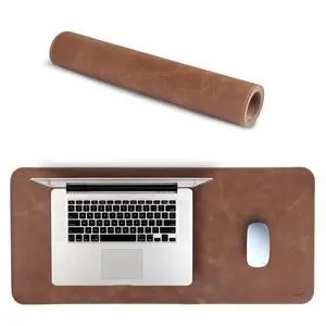 Top Grain Leather Extended Mouse Pad Large Desk Mat for Office & Gaming, Smooth Writing Surface, Non-Slip Base, Durable & Stylish Workspace Accessory Top Grain Leather Extended Mouse Pad Large Desk Mat for Office & Gaming, Smooth Writing Surface, Non-Slip Base, Durable & Stylish Workspace Accessory