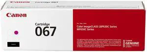 Genuine 067 Magenta Toner Cartridge Compatible with LBP633Cdw, LBP632Cdw, MF652Cdw, MF653Cdw, MF654Cdw, MF656Cdw Genuine 067 Magenta Toner Cartridge Compatible with LBP633Cdw, LBP632Cdw, MF652Cdw, MF653Cdw, MF654Cdw, MF656Cdw