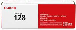 Genuine 128 Black Toner Cartridge Compatible with MF4450, MF4770n, MF4570 Series, MF4800 Series, D530, D550, L100, L190 Genuine 128 Black Toner Cartridge Compatible with MF4450, MF4770n, MF4570 Series, MF4800 Series, D530, D550, L100, L190