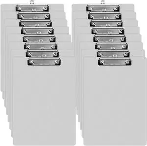 16 Pieces Metal Clipboard Bulks Standard A4 Letter Size 12.5 x 9 Inch Aluminum Clipboard Office Low Profile Clip for Classroom Office Supplies Students Back to School 16 Pieces Metal Clipboard Bulks Standard A4 Letter Size 12.5 x 9 Inch Aluminum Clipboard Office Low Profile Clip for Classroom Office Supplies Students Back to School