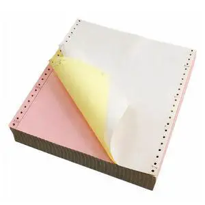 Multi-Part Colored Computer Paper, 9 1/2" x 11", 3-Part, Carbonless, 1100 Sheets Multi-Part Colored Computer Paper, 9 1/2" x 11", 3-Part, Carbonless, 1100 Sheets