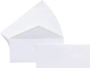 #10 Business Letter Envelopes with Gummed Seal,No Tint,500 Count (Pack of 5) #10 Business Letter Envelopes with Gummed Seal,No Tint,500 Count (Pack of 5)